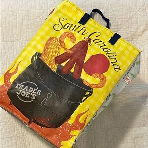 5/$30🏷️ South Carolina Trader Joe’s reusable shopping Tote Bag, clean, no tags